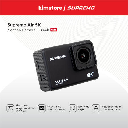 Supremo Action Camera Air 5K