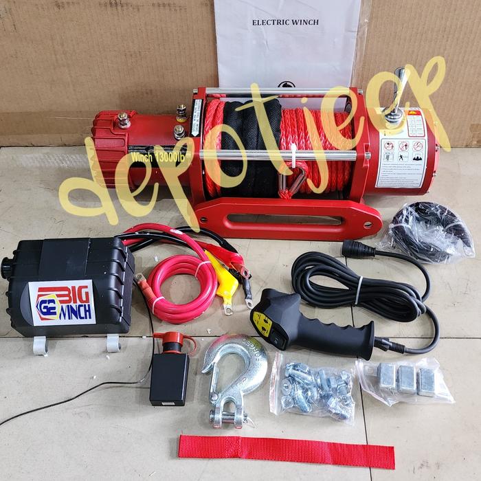 BIG WINCH PLASMA 12 VOLT -pistons up Harga 7,720,000 rupiah*Gratis Ongkir