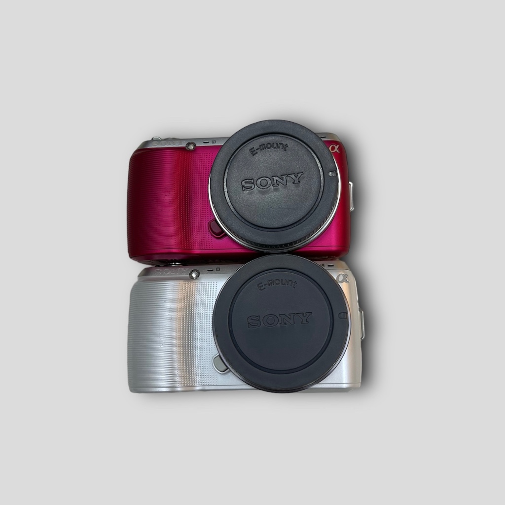 Máy ảnh Sony Nex C3 + Ống kính Chế độ mịn da Màn hình lật,Quay chụp