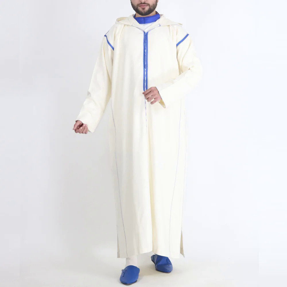 4XL 2023 hồi giáo jubba thobe quần áo người đàn ông hoodie ramadan Robe kaftan abaya Dubai Thổ Nhĩ Kỳ hồi giáo quần áo nam giản dị robe888