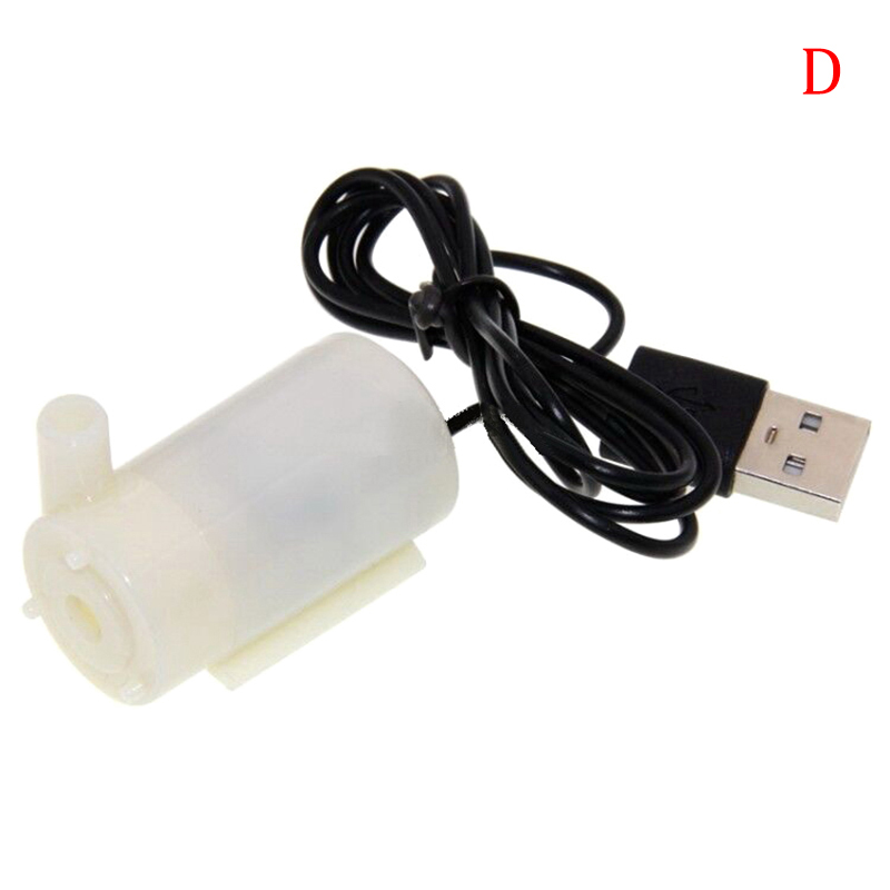 [HUSTOM] COD Máy bơm nước mini chìm siêu nhỏ USB cho bể cá động cơ DC đài phun nước hồ cá - 7