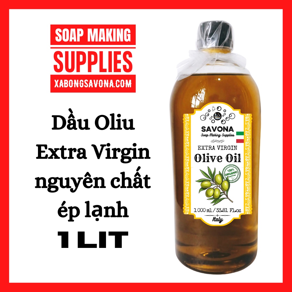 1L Dầu Oliu Nguyên Chất Ép Lạnh Lit - Extra Virgin Olive Oil