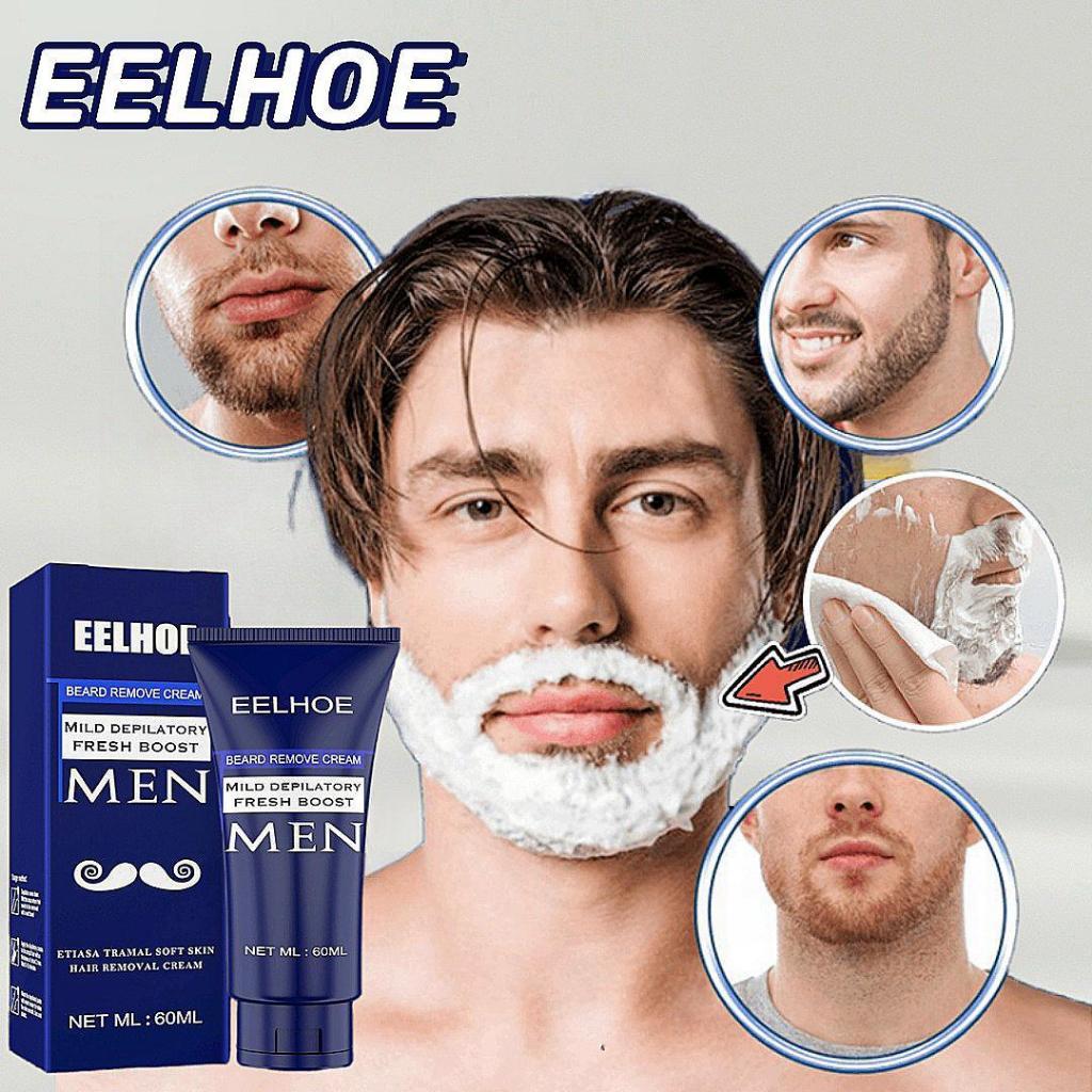 Kem Tẩy Lông Vĩnh Viễn Cho Nam Giới,Kem tẩy lông râu,tay,chân,triệt lông an toàn vĩnh viễn không gây kích ứng