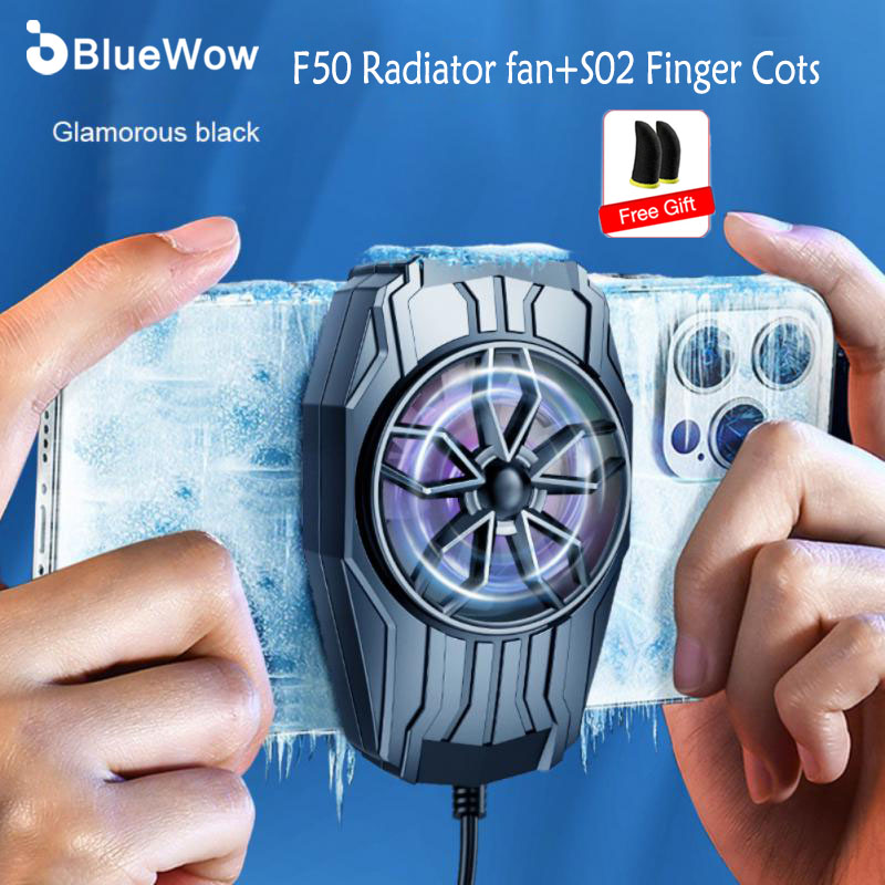 【 Plug-in 】 làm mát điện thoại bluewow, tản nhiệt điện thoại di động xách tay, quạt tản nhiệt điện thoại USB, phụ kiện làm mát điện thoại di động R1