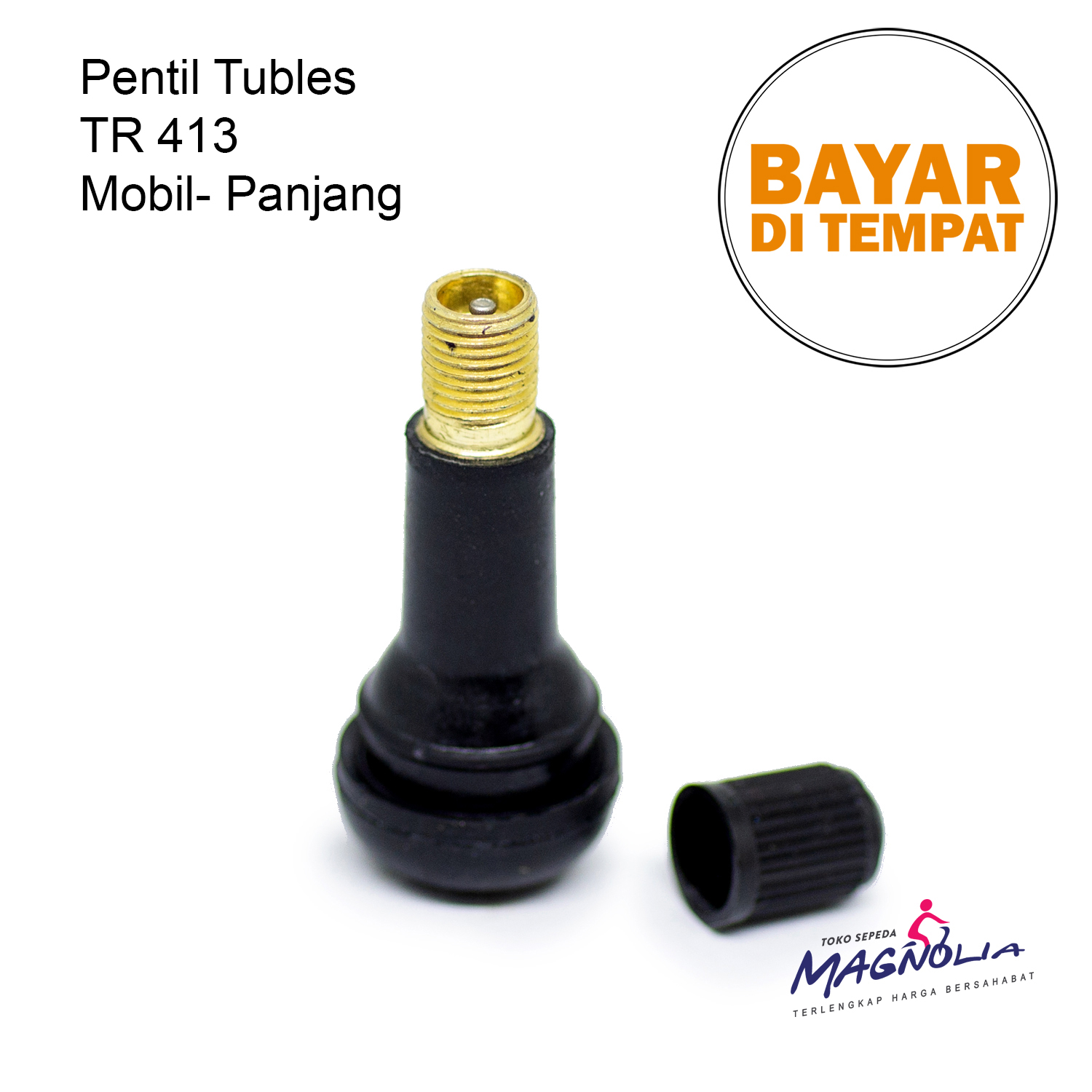 Tubeless Tire Valve Tubeless Motorcycle Car Rubber Tr 413 Harga 8,360 rupiah*Gratis Ongkir