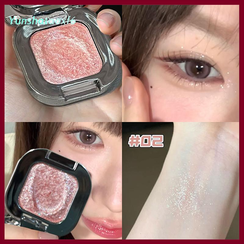 yunshataoxf Herorange đơn sắc Eyeshadow Palette Matte Eye Shadow Smoky ngọc trai long lanh Trái Đất thấp bão hòa Matte Eye Shadow trang điểm - 3