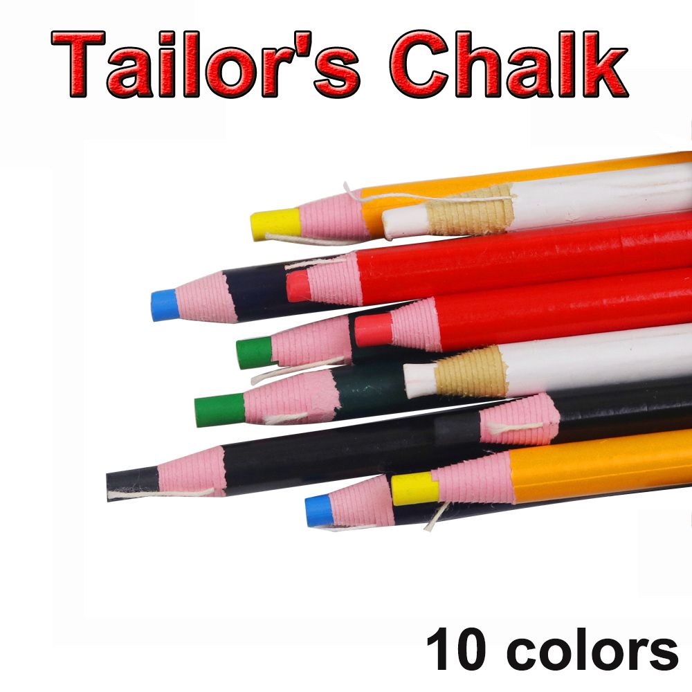 2/5Pcs Cut-free Sewing Tailor's Chalk Pencils Fabric Marker Sewing