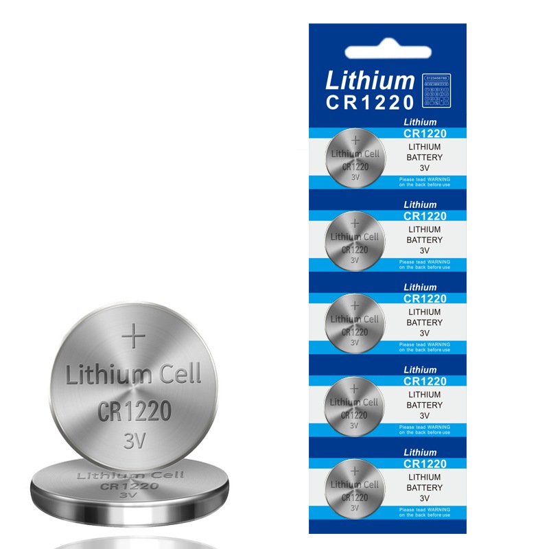 Vỉ 5 viên pin cr1220 lithium battery 3v