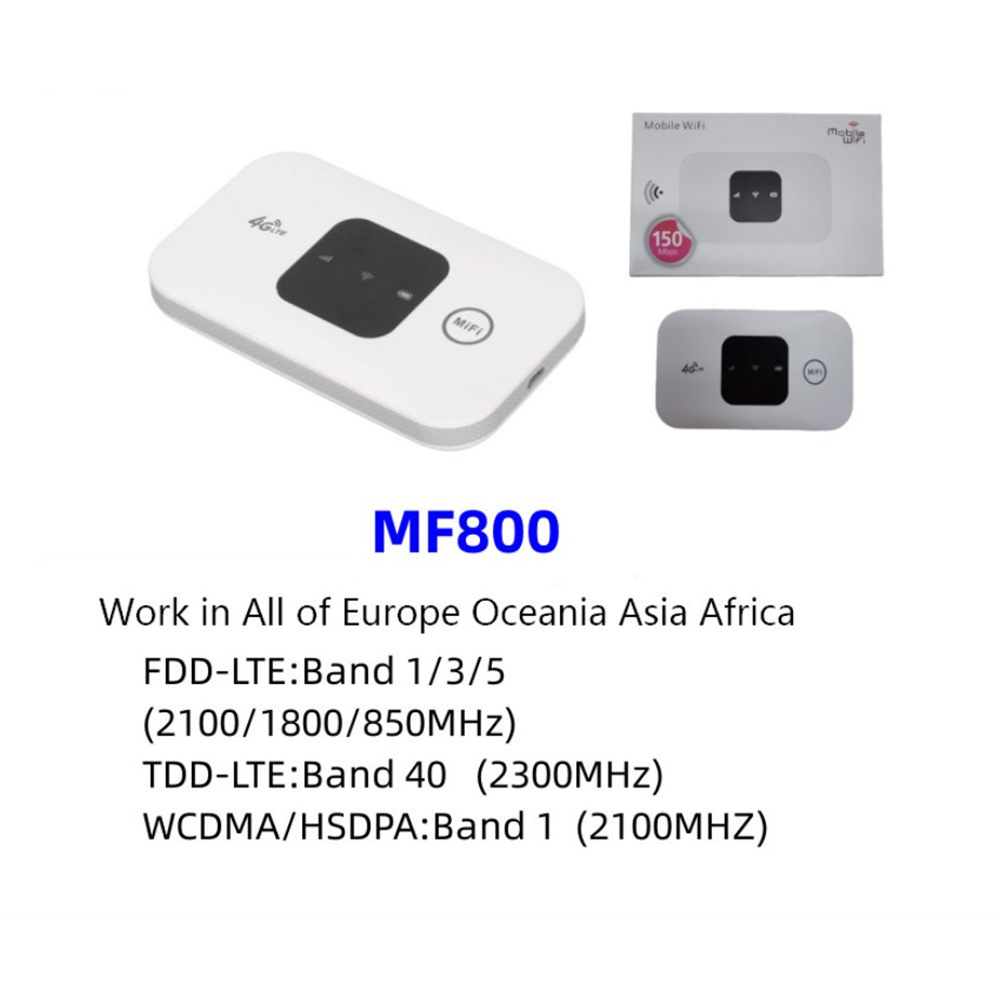 IKesai IKesai IKesai Eprior 4G Mf800 Xe Di Động Di Động Mifi Pin Có Thể Tháo Rời B1/3/5/40 bộ định tuyến không dây di động