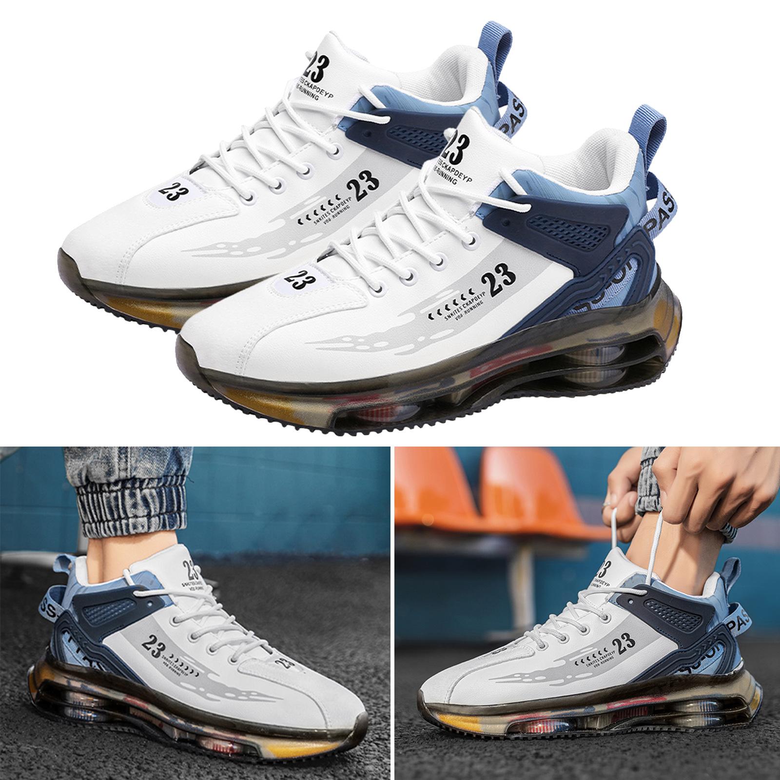 BNMUSIC Sneakers Running Shoes Casual Fashion Cushioning Lightweight Footwear Sports Shoes Ankle Boots for Outdoor Training Walking Hiking - 3