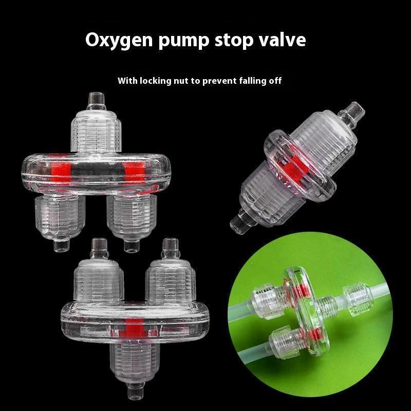 [COD] Bsuimki 2 cái độ bền bể cá bể cá oxy Bơm kiểm tra van bơm oxy một chiều van kiểm tra cho bể cá cung cấp oxy