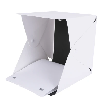 Folding Photography Studio Box light box Softbox LED Light box for iPhone Samsung HTC Smartphone Digital DSLR Camera