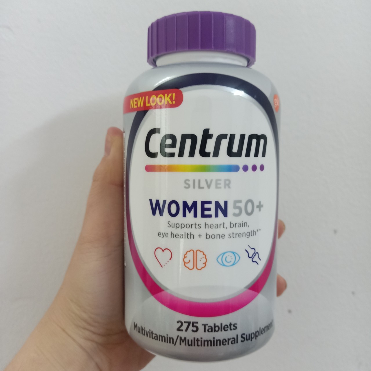 HCMViên uống bổ sung vitamin và khoáng chất Centrum Silver Women 50+ 275
