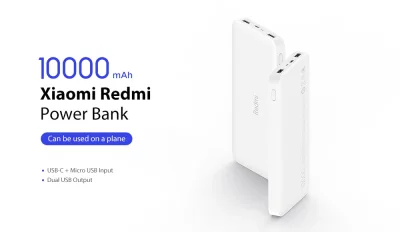 Xiaomi Redmi 10000mAh Powerbank Portable Battery Charger (PB100LZM)