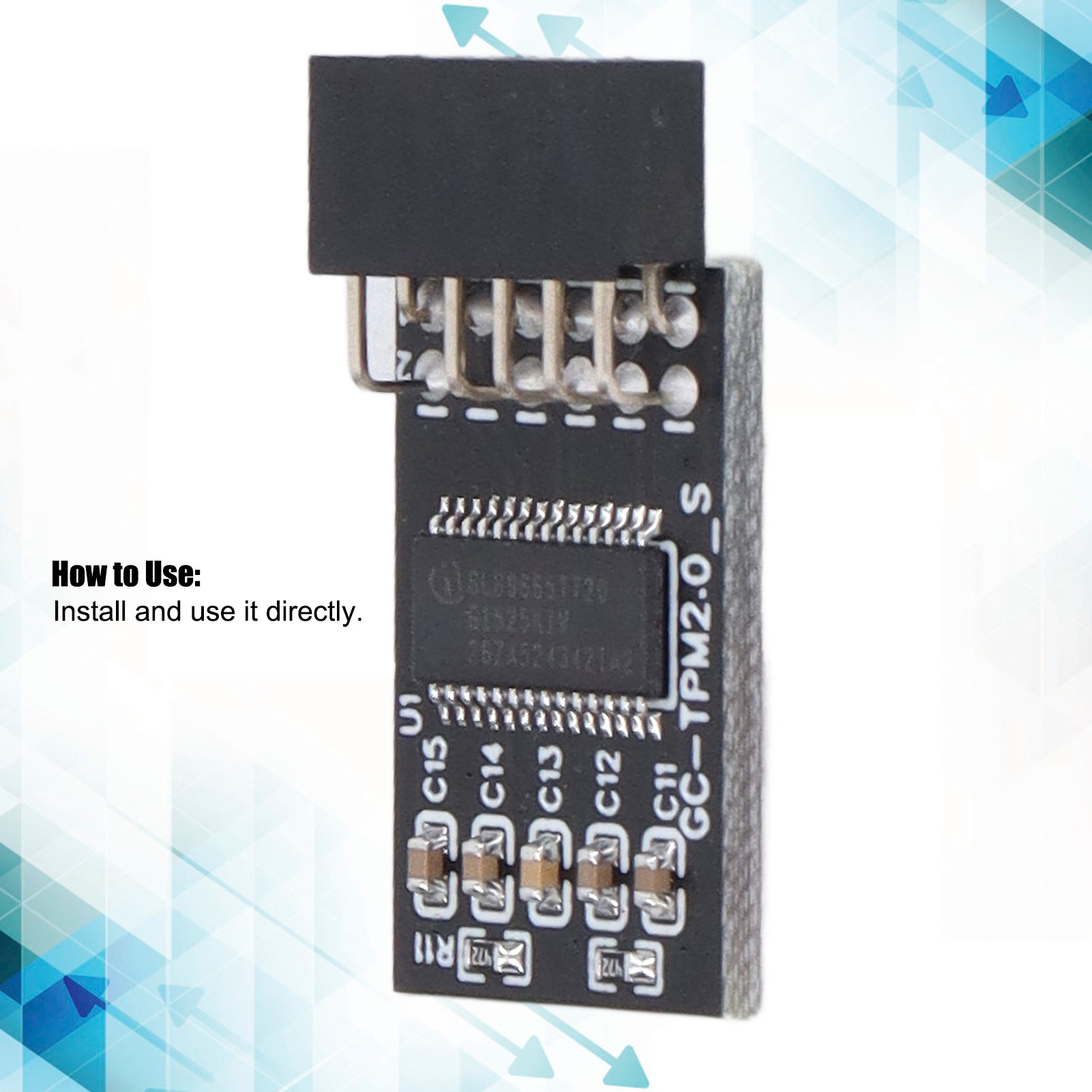 Eryue TPM 2.0 mô-đun Khả năng tương thích cao Thiết bị an ninh mã hóa cho Gigabyte lý tưởng cho & bo mạch chủ