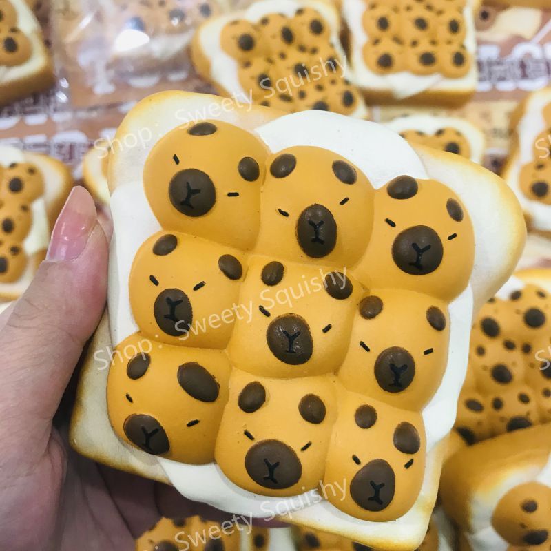 Full Kuma rebound Lỗ Giảm nén Đồ chơi Squishy tăng chậm Đồ chơi
