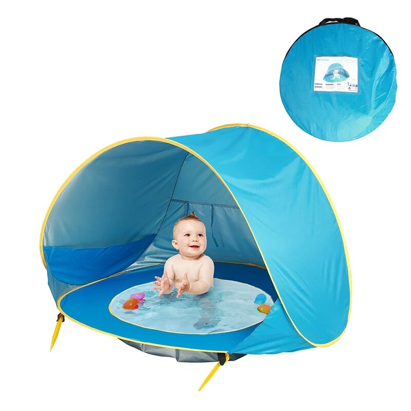 In-demand Baby Beach Tent Children Waterproof Pop Up Sun Awning Tent