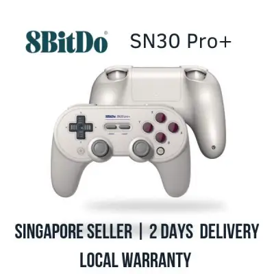 8BitDo SN30 Pro+ Bluetooth Gaming Controller - (G Classic Edition) for Nintendo Switch / Android / Mac / Windows / Raspberry Pi