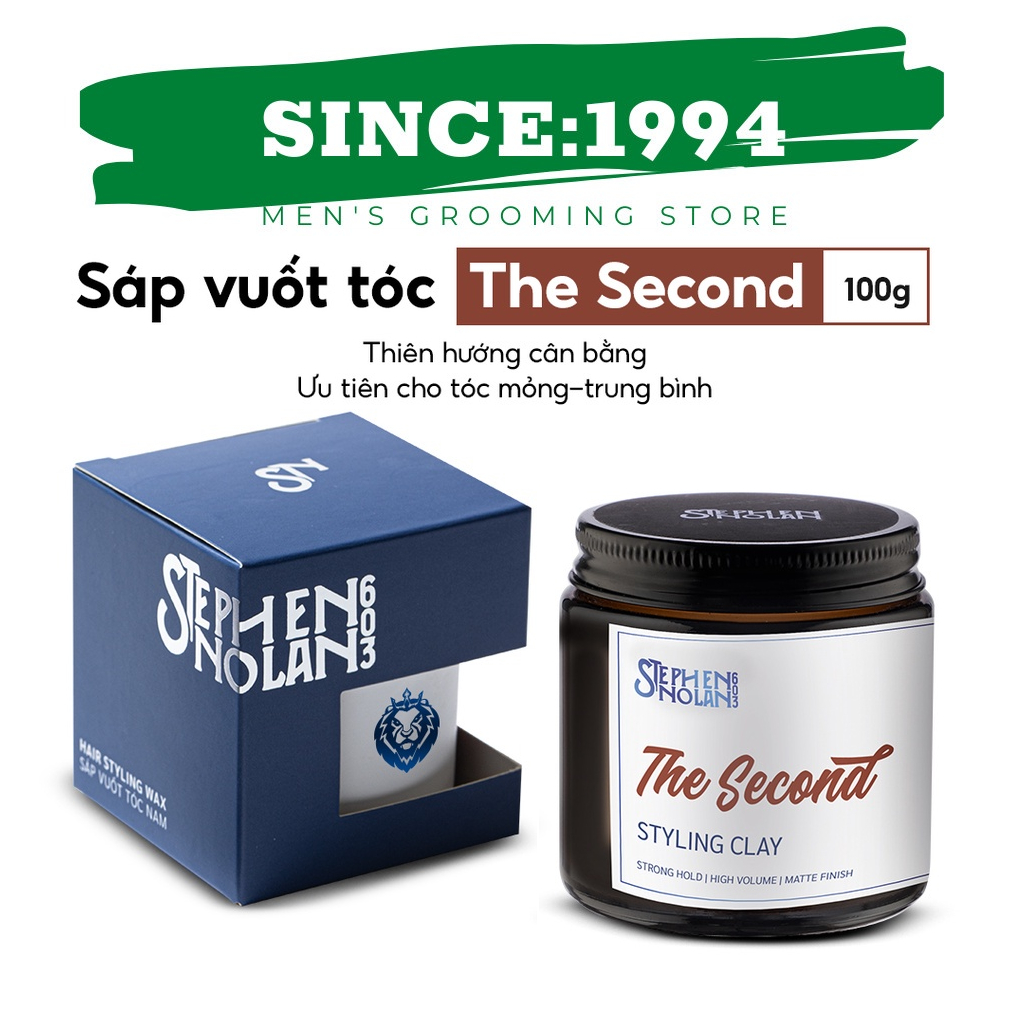 [BẢN MỚI] Sáp Vuốt Tóc The Second - Stephan Nolan 603 - GIỚI HẠN