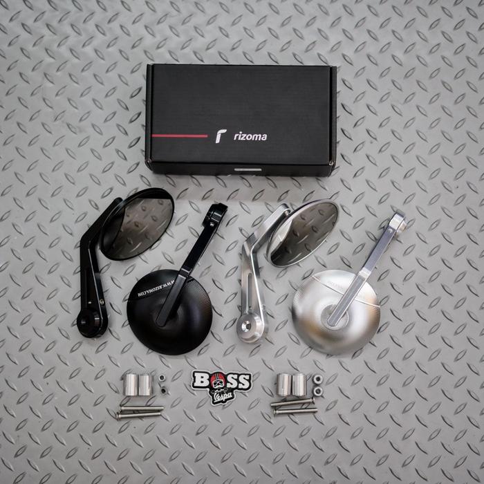 SPION BAR END RIZOMA MDL ZELIONI CIRCLE VESPA SPRINT PRIMA GTS S LX - LIONEL STORE Harga 1,559,000 rupiah*Gratis Ongkir