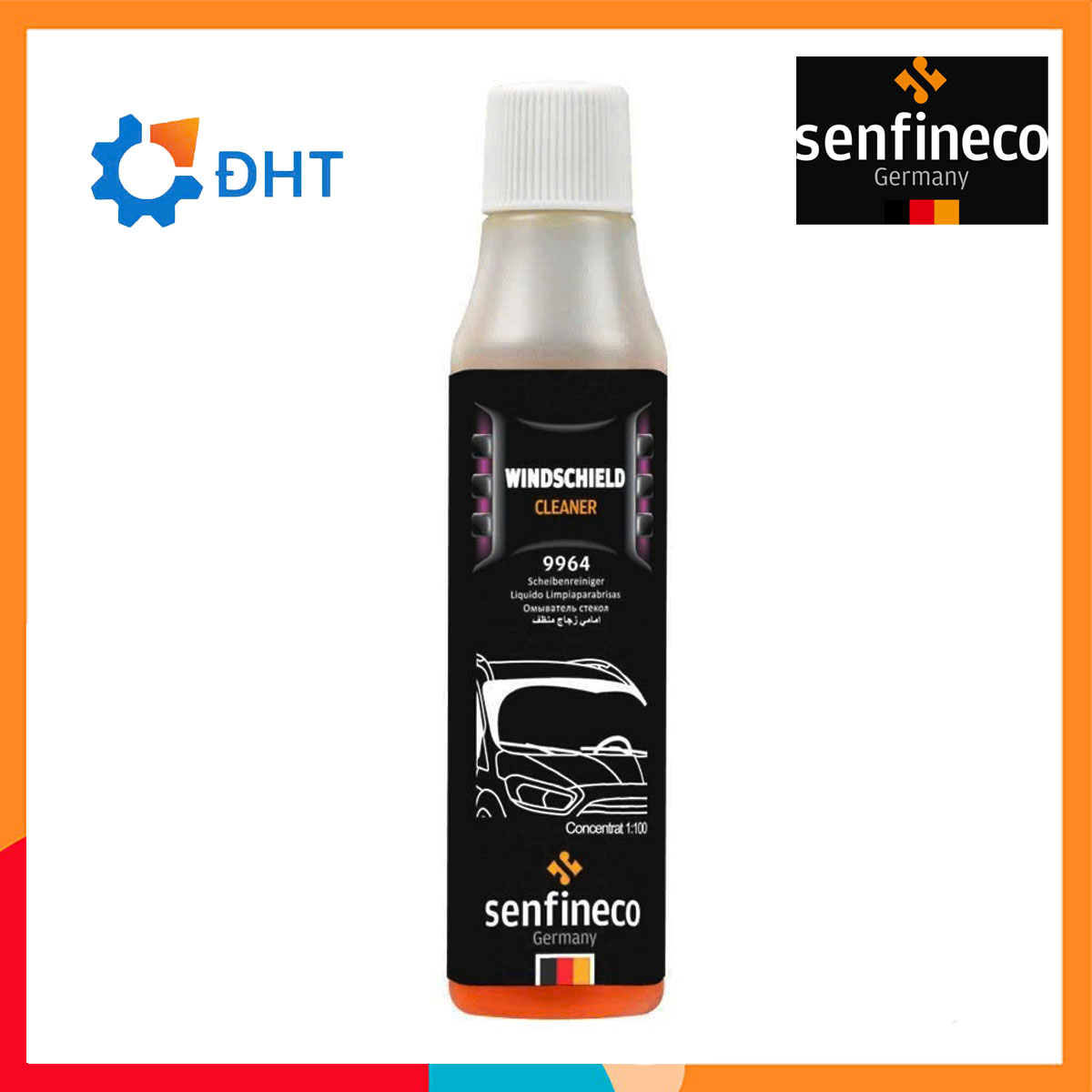 Nước Rửa Kính Đậm Đặc Senfineco 9964 Của Đức 30ml