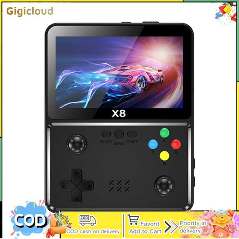 X8 Handheld Game Console Retro Nostalgic Game Console With 4.0 Inch Screen 1500mAh Lithium Battery Game Controller ราคา 925 บาท*ส่งฟรี