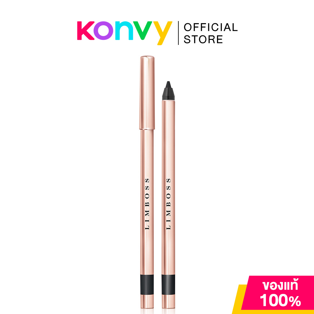 LIMBOSS Dressy Eyes Eye Pencil 0.6g #Midnight อายไลเนอร์แบบดินสอ ลิมบอส ช่วยเพิ่มเสน่ห์ให้ดวงตาดูโดดเด่นและมีมิติ ราคา 824 บาท*ส่งฟรี