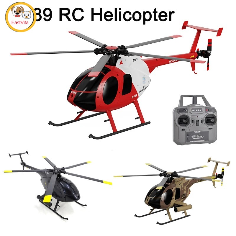 C189 MD500 Remote Control Helicopter 6 Axis Gyroscope RC Helicopter Toys Dual Brushless Motors Airplane Gifts For Boys Girls ราคา 10,849 บาท*ส่งฟรี