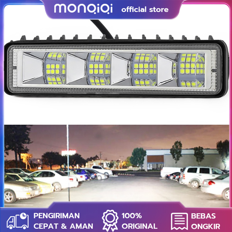 (Dikirim Dari Jakarta) Lampu Sorot Penerang Kerja Lampu Sorot 24LED Work Light 6 Inci Lampu Kabut Mobil Sepeda Motor SUV SUV OffRoad Lampu Sorot Sorot LED,Cocok untuk Mobil, Sepeda Motor, Truk, Perahu, Traktor, Lampu Kabut Harga 43,000 rupiah*Gratis Ongkir