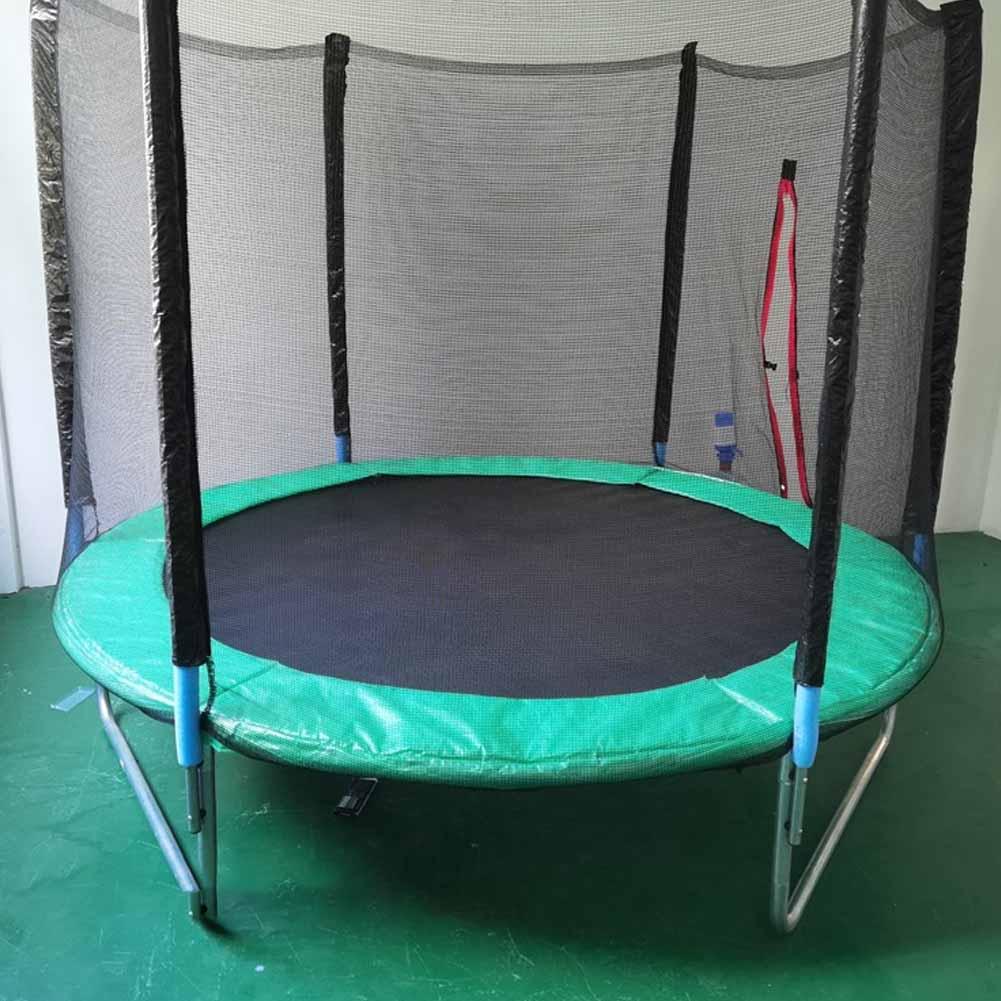 Trampoline miếng đệm an toàn Mat phụ kiện Trampoline miếng đệm an toàn Vòng mùa xuân bảo vệ Bìa tấm lót không thấm nước 6ft/8ft/10ft màu xanh lá cây