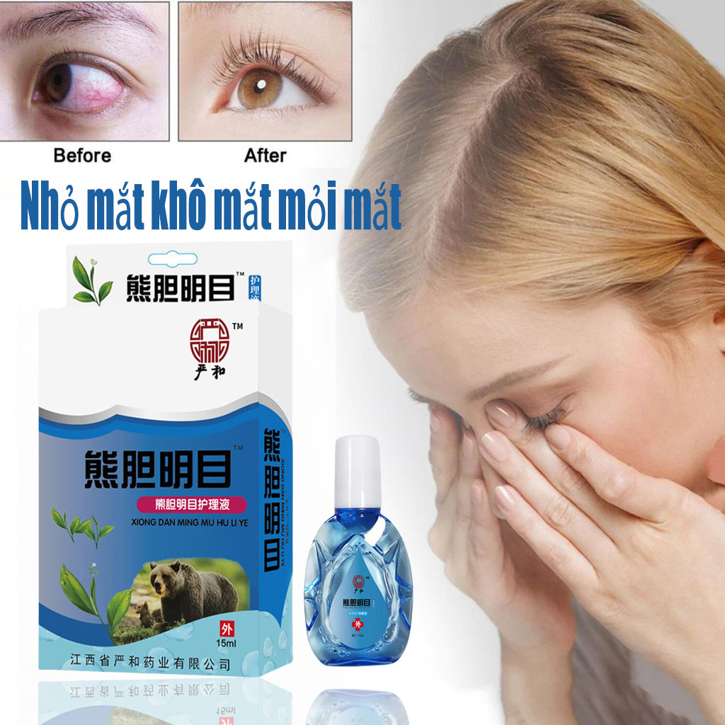 Nhỏ mắt khô mắt mỏi mắt dưỡng đục thủy tinh thể loạn thị cận thị mắt Tầm nhìn mờ đau mắt mắt đỏ chăm sóc mắt