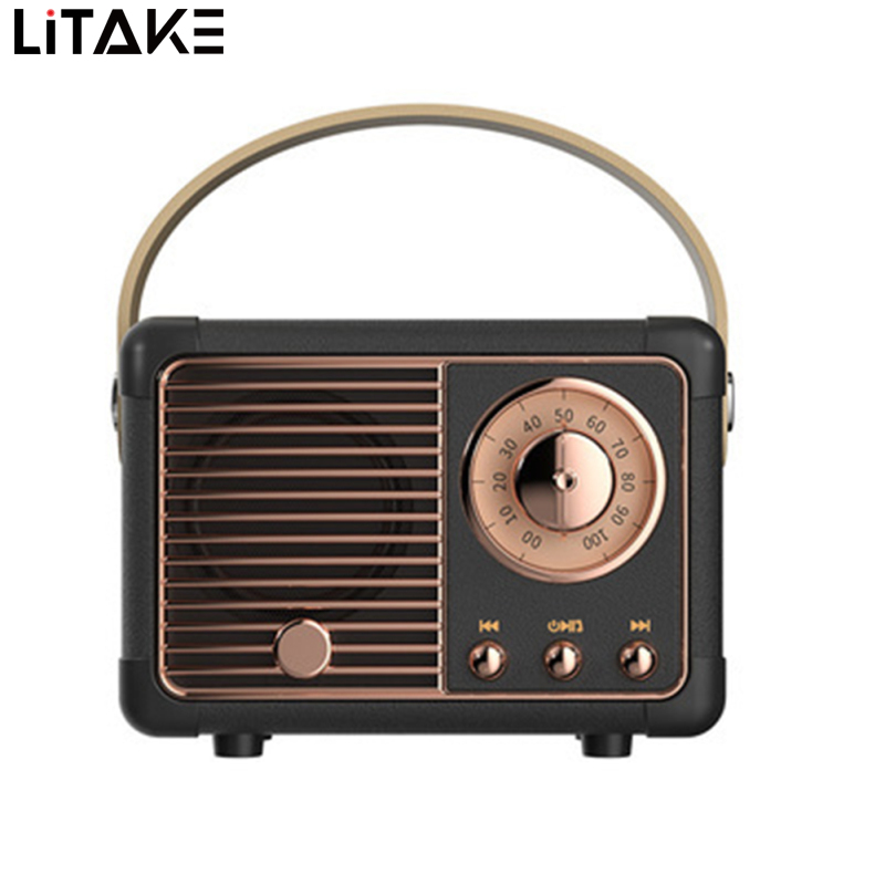 Portable Wireless Speaker Bass Subwoofer Waterproof Outdoor Stereo Loudspeaker Music Box For Car Outdoor Sports Home Office On-the-go Use Camping Picnics ราคา 242 บาท*ส่งฟรี