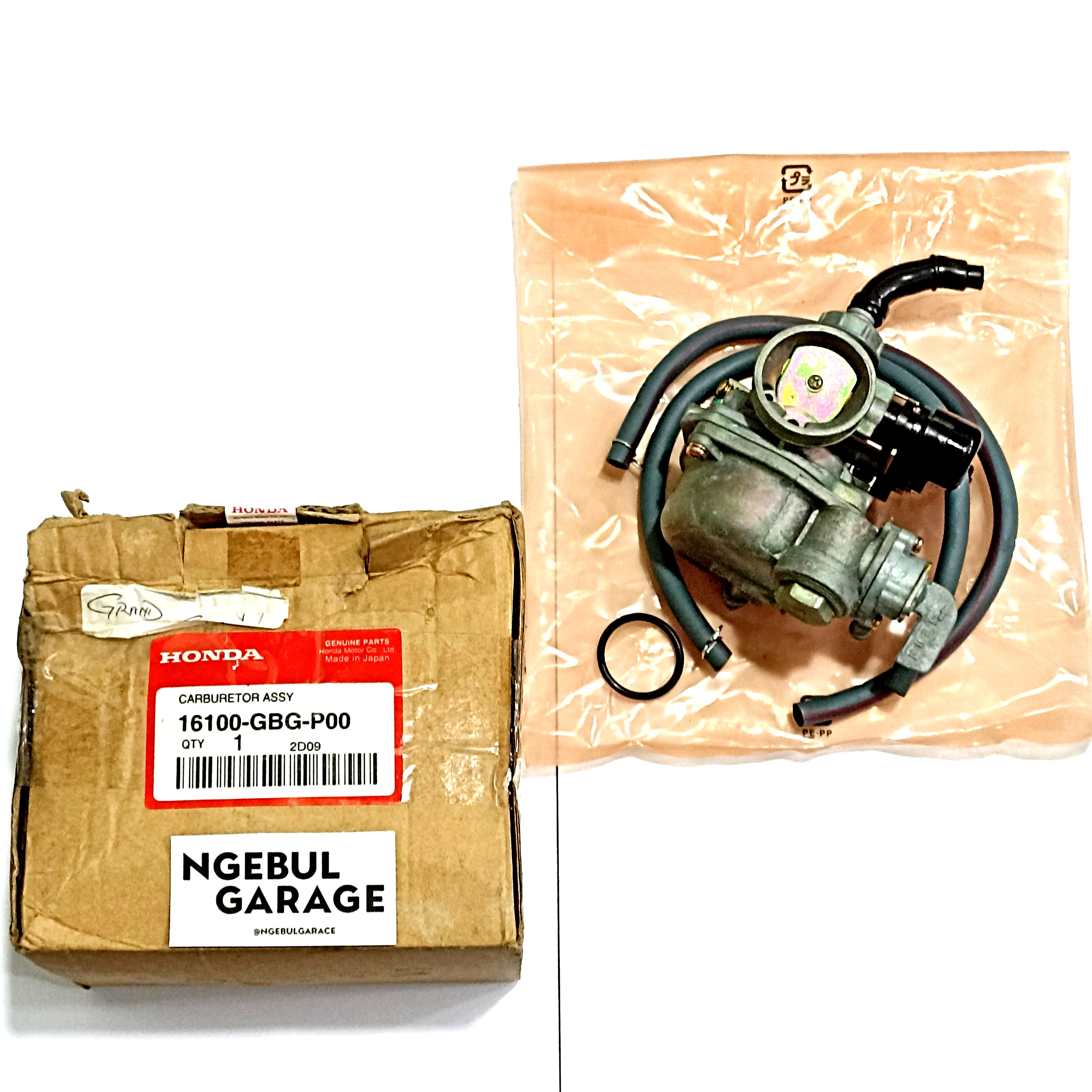 Karburator Astrea Grand Prima Supra Original Karbu HONDA ORI JAPAN 16100 GBG P00 Harga 1,280,000 rupiah*Gratis Ongkir