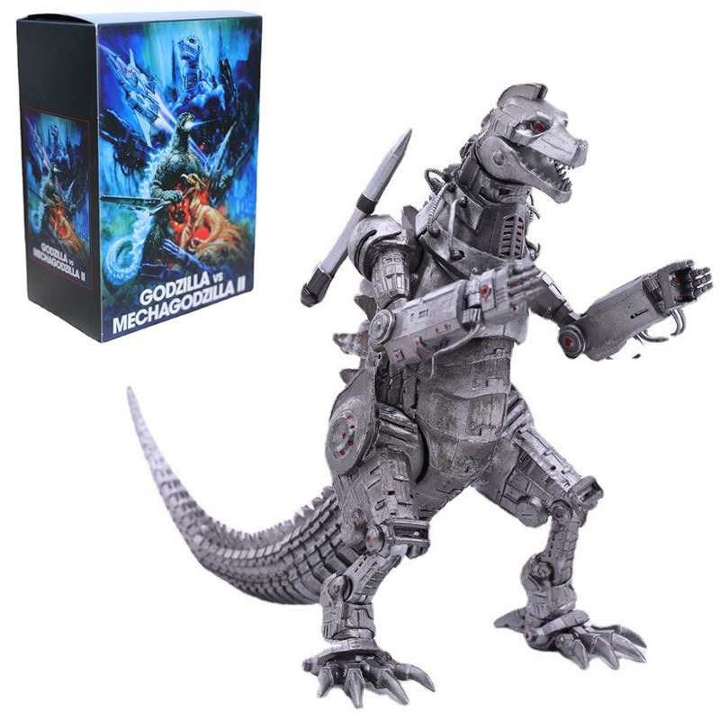 Cửa hàng đồ chơi trẻ em 1993 phiên bản phim Godzilla VS King Kong Mecha Godzilla khớp nối PVC Mô hình nhân vật Quà Tặng trẻ em 18cm