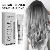 Punk Style 100ml Permanent Light Grey Hair Dye Cream