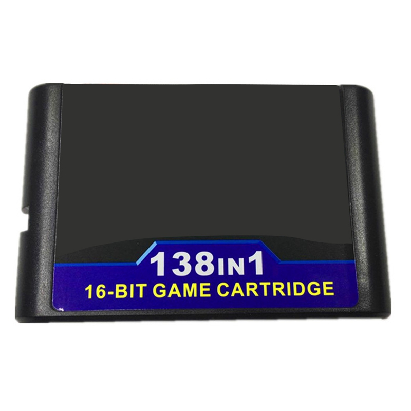 138 in 1 Hot Game Collection for SEGA GENESIS MegaDrive 16 Bit Game