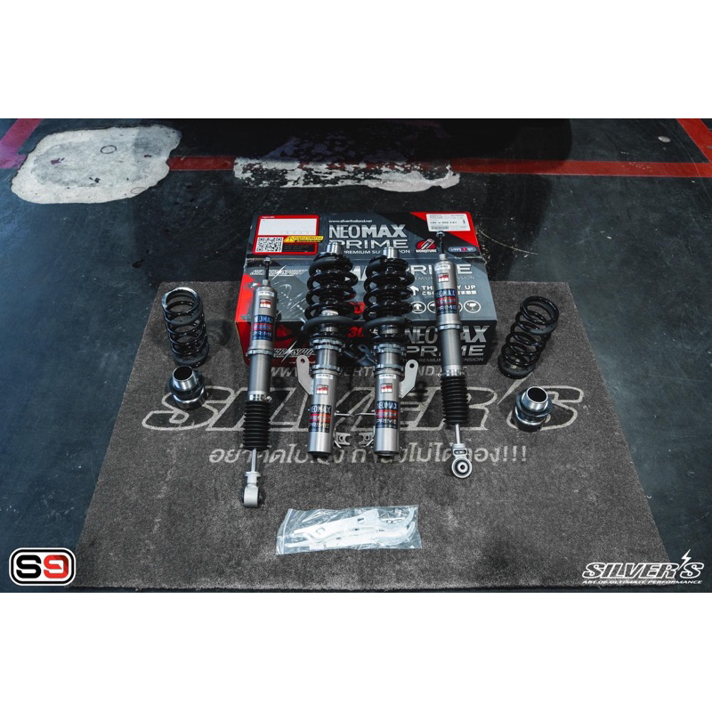 โช้คอัพ สตรัทปรับเกลียว Silver Neomax Prime สเป็ค ตรงรุ่น Honda HRV โช๊ค รถยนต์ ซิลเวอร์ นีโอ ไพร์ม ฮอนด้า เฮชอาร์วี ราคา 21,890 บาท*ส่งฟรี