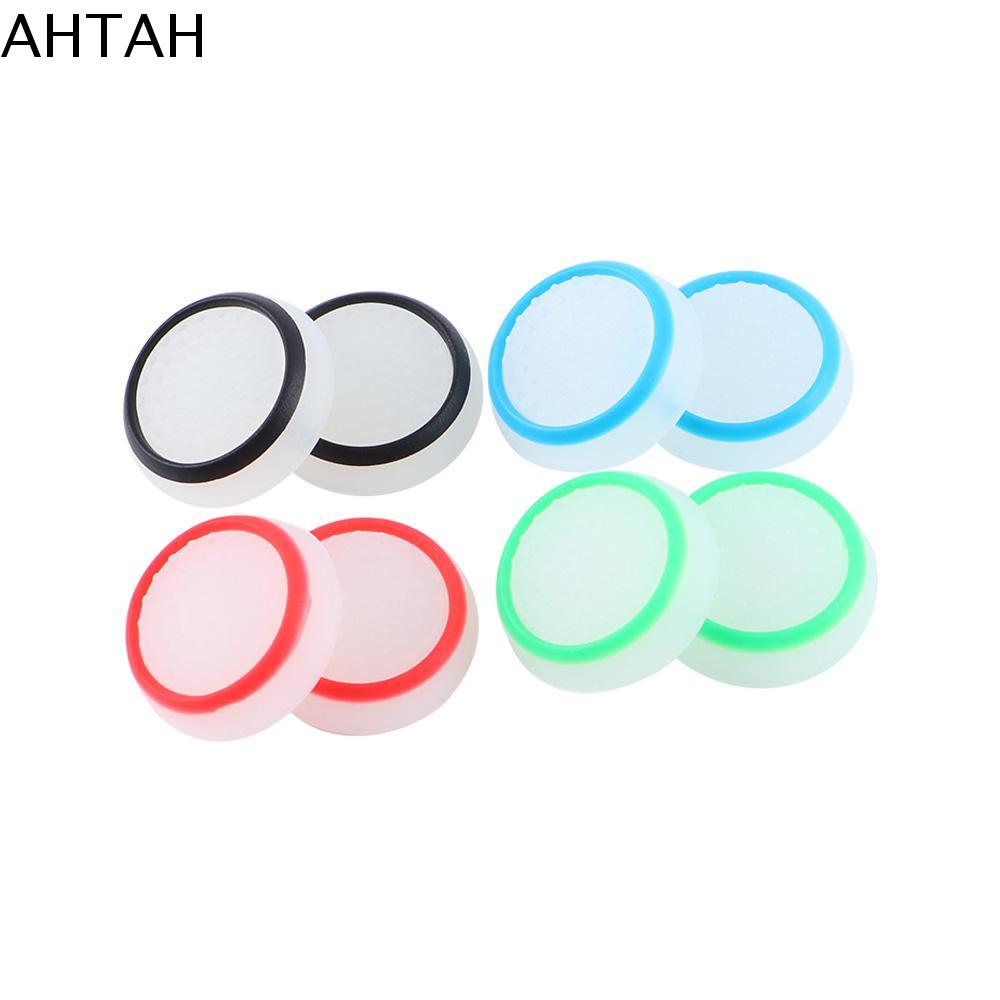 AHTAH 2 cái / lô Đối với Xbox 360 Bộ điều khiển XBOX Đối với PS4 PS3 Grip Caps Bảo vệ Nắp đậy Cần điều khiển Caps Thanh ngón tay cái