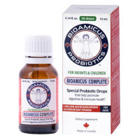 Men Vi Sinh 10 Chủng BioAmicus Complete Bổ Sung Lợi Khuẩn Duy Trì Hệ Miễn Dịch Khỏe Mạnh Cho Bé 10ml - Bibo Mart