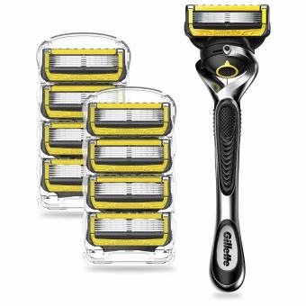 Bộ dao cạo râu kèm lưỡi dao cạo Râu Gillette Fusion Proshield 5+1 - Nhật bản