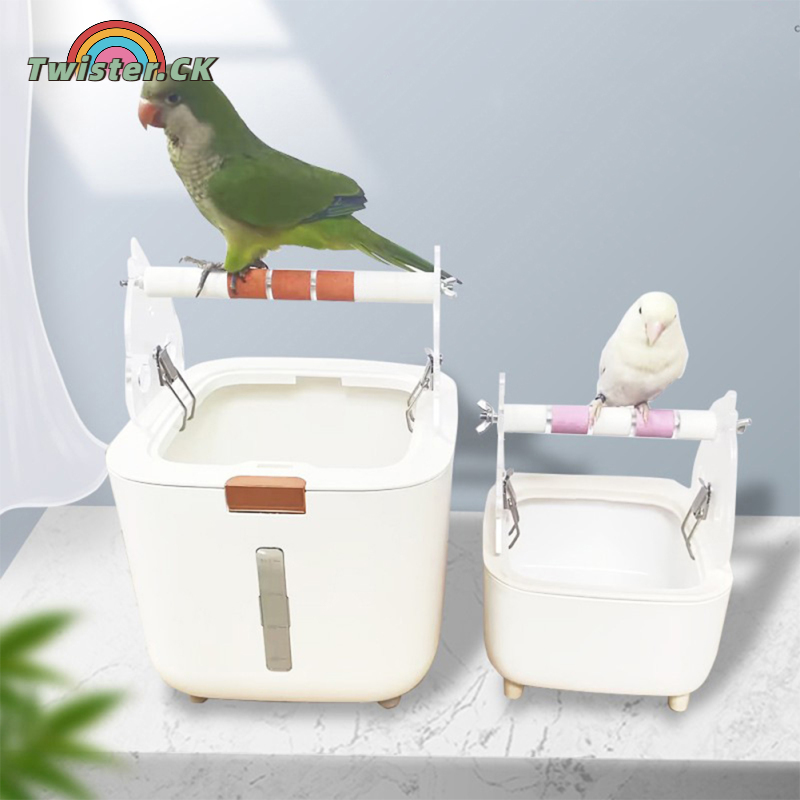 Parakeet Desktop Play Gyms Exercise Stands With Dustbin, Bird Parrot Stand, Bird Training Stand, Toy Supplies For Chinchilla, Hummingbirds, Hamster Budgie, Parrot ราคา 699 บาท*ส่งฟรี