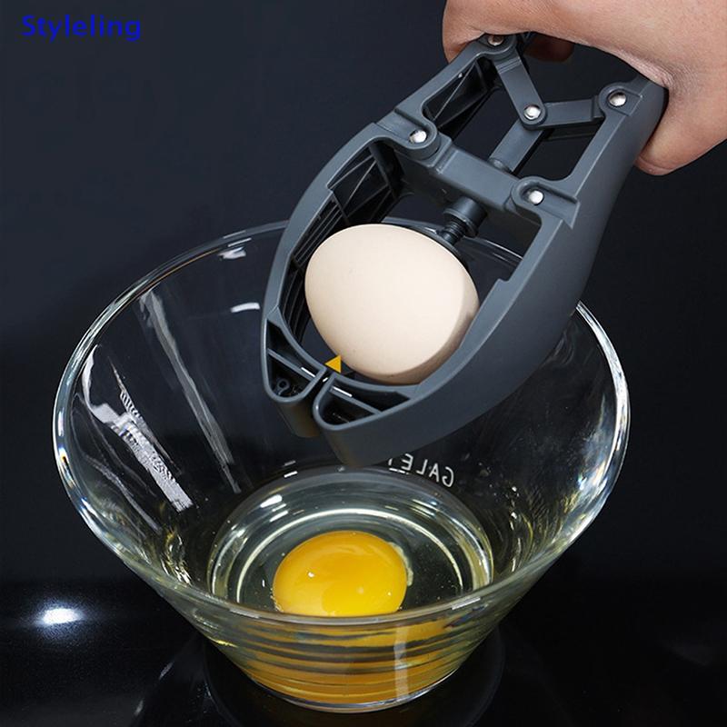 Styleling Dụng cụ mở trứng bằng thép không gỉ kéo cắt trứng dụng cụ làm trứng thủ công dụng cụ nhà bếp vỏ trứng