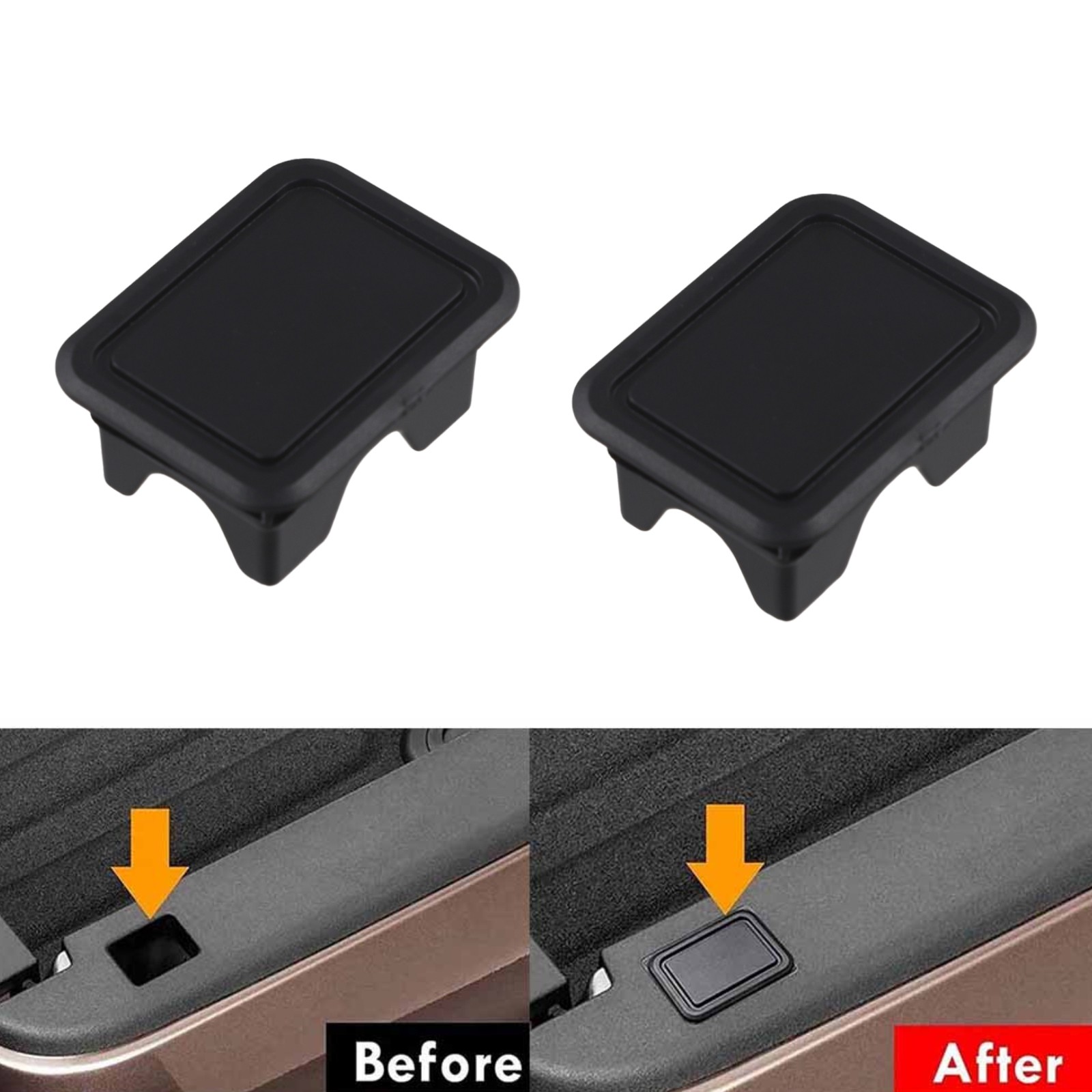 【Eelhoe】 Nắp đậy túi đường sắt moóc xe tải lỗ 2 chiếc phù hợp với 1500 2500 moóc xe tải S [phát hành sản phẩm mới] [hàng tồn kho Lớn]