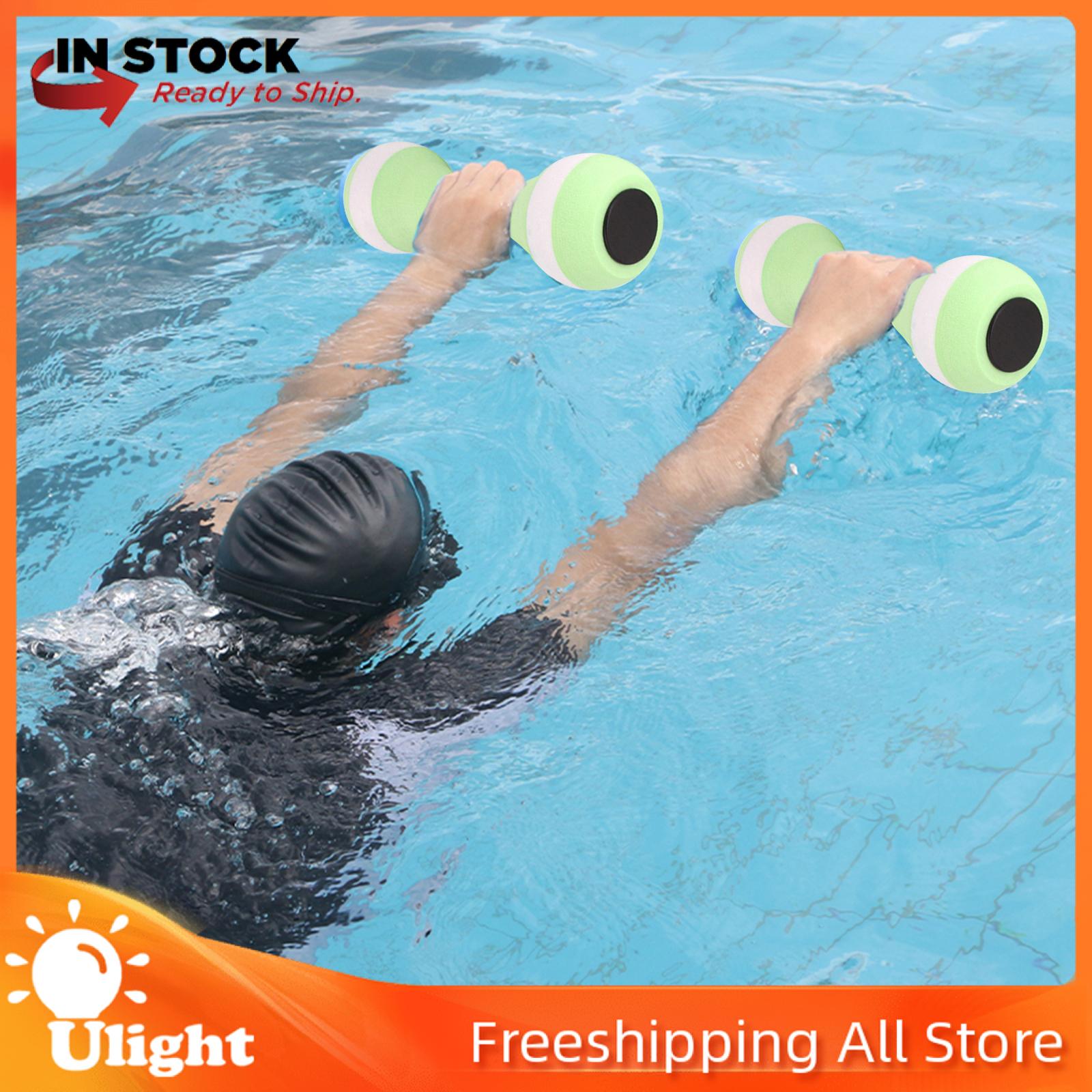 Ulight Aquatic Dumbells, Water Aerobic Exercise Dumbbell Pool Resistance