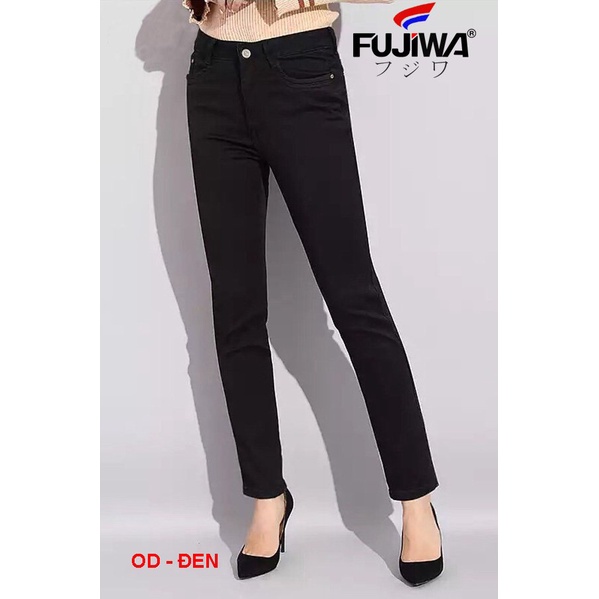 HalloweenQuần Jean Nữ Ống Đứng Không Ôm FUJIWA - OD. Jeans Có Thun Co Giãn, Lưng Cao Ngang Rốn, Ống Rộng 19-20cm. Size: 26 - 32CHristmas