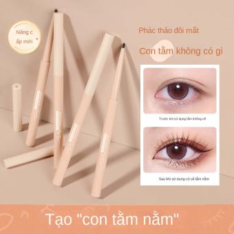 Bút kẻ mắt, bút kẻ mắt dạng gel, chống thấm nước và chống dầu, bút kẻ mắt dạng lỏng làm đẹp chống lem, bút tằm, bút kẻ mắt màu nâu đen