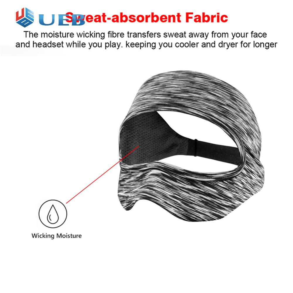 For Oculus Quest 2 VR Glasses Sweat Band Eye Mask with Adjustable Buckle ราคา 90 บาท*ส่งฟรี