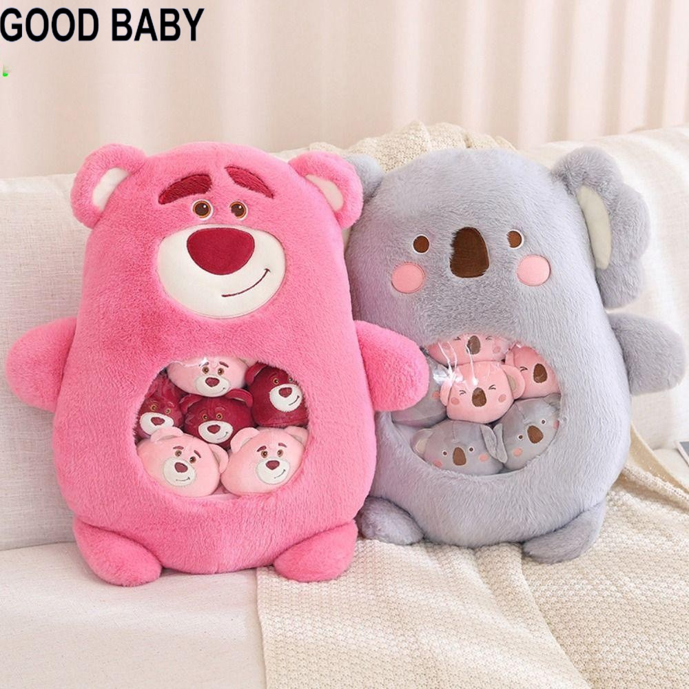 Đồ Chơi Nhồi Bông Hình Gấu koala / Gấu koala / Thỏ / Khủng Long Dùng Làm Quà Tặng Sinh Nhật