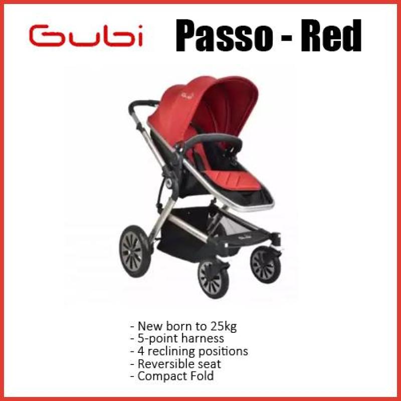 Gubi Passo★New born to 25kg★5-point harness★4 reclining positions★Reversible seat★Compact Fold Singapore
