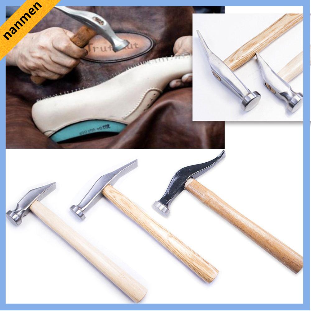 Nanmen toàn thép + gỗ búa gõ sửa giày gõ cửa búa giày bền thủ công búa đinh móng tay